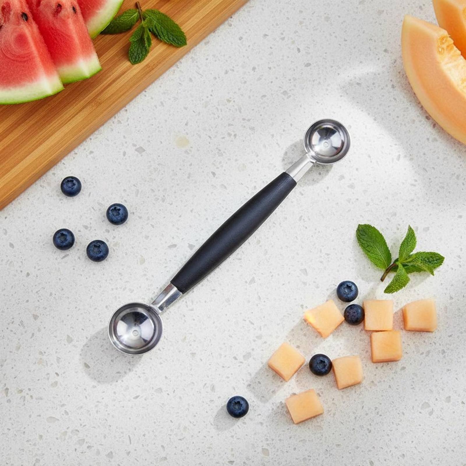 Home Cooking Host - Double-Sided Fruit Dipper Er Stainless Steel