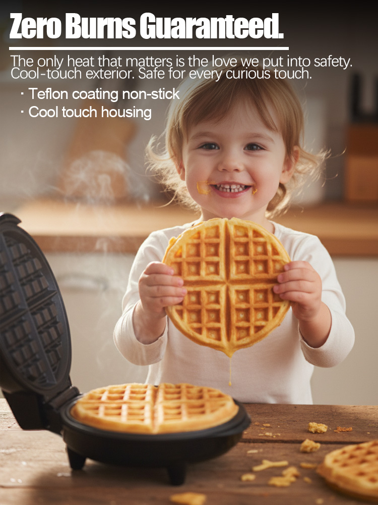 Home Cooking Electric - Waffle Maker Sonifer SF-6084 1000W Stainless