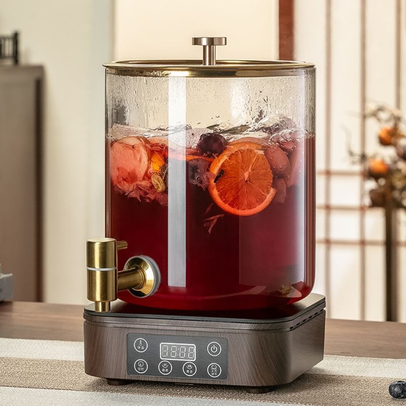 Home Cooking Set - High‑Temp Resistant Glass Mulled Wine Pot