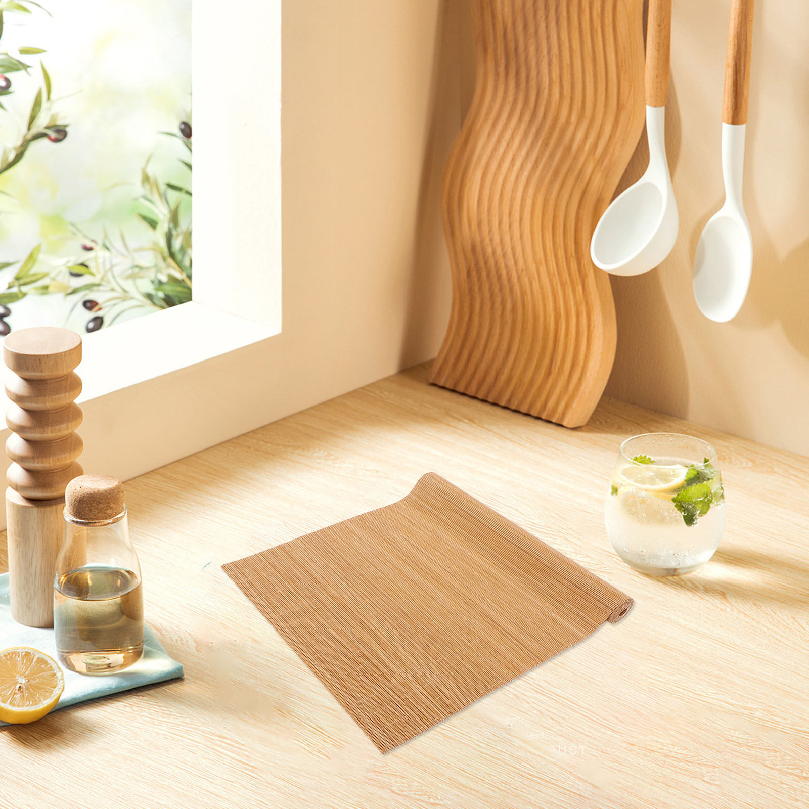 Bamboo Placemat Woven Rustic T - Sushi Mat Bamboo recension och pris