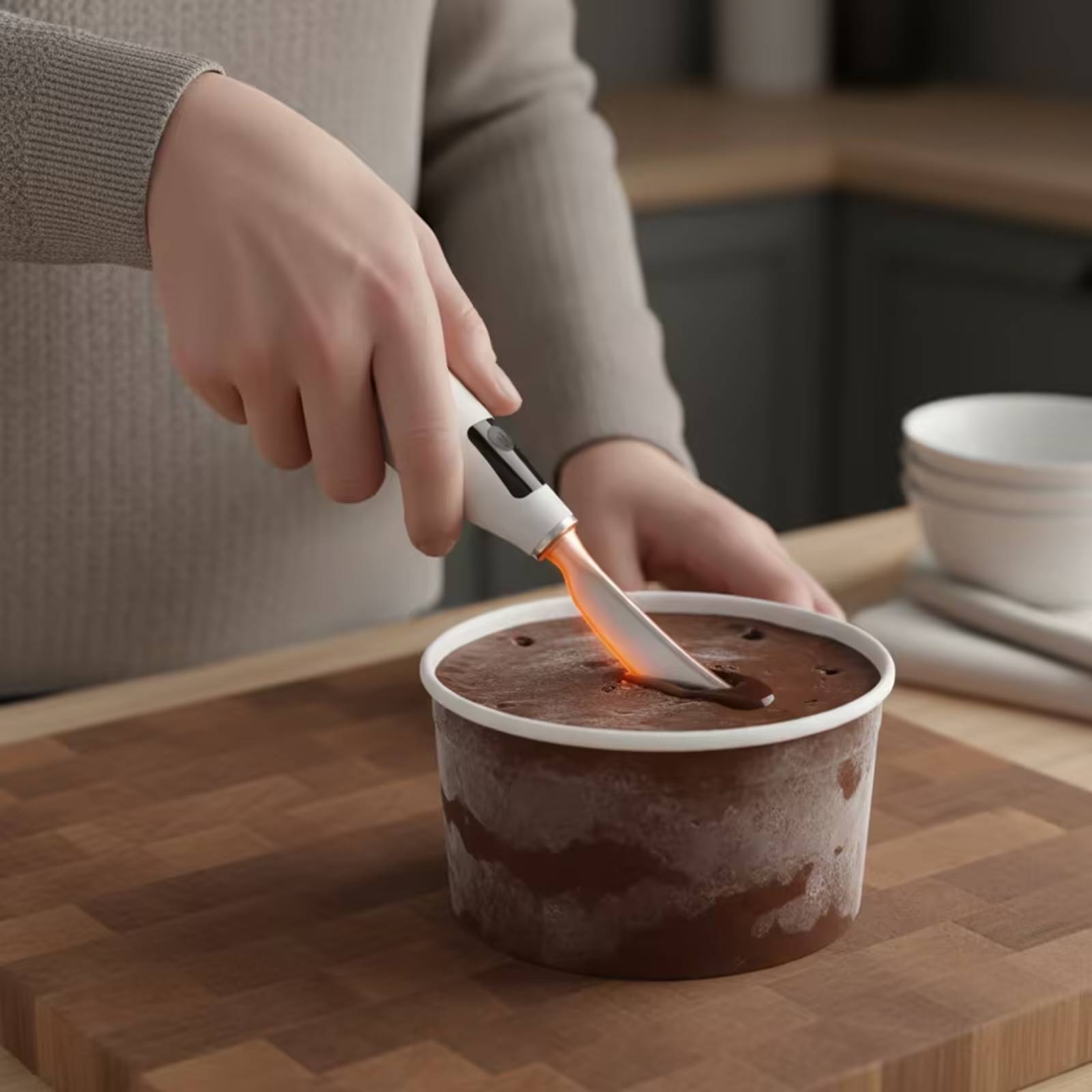 Rechargeable Electric Ice Crea - Home Cooking Electric recension och pris