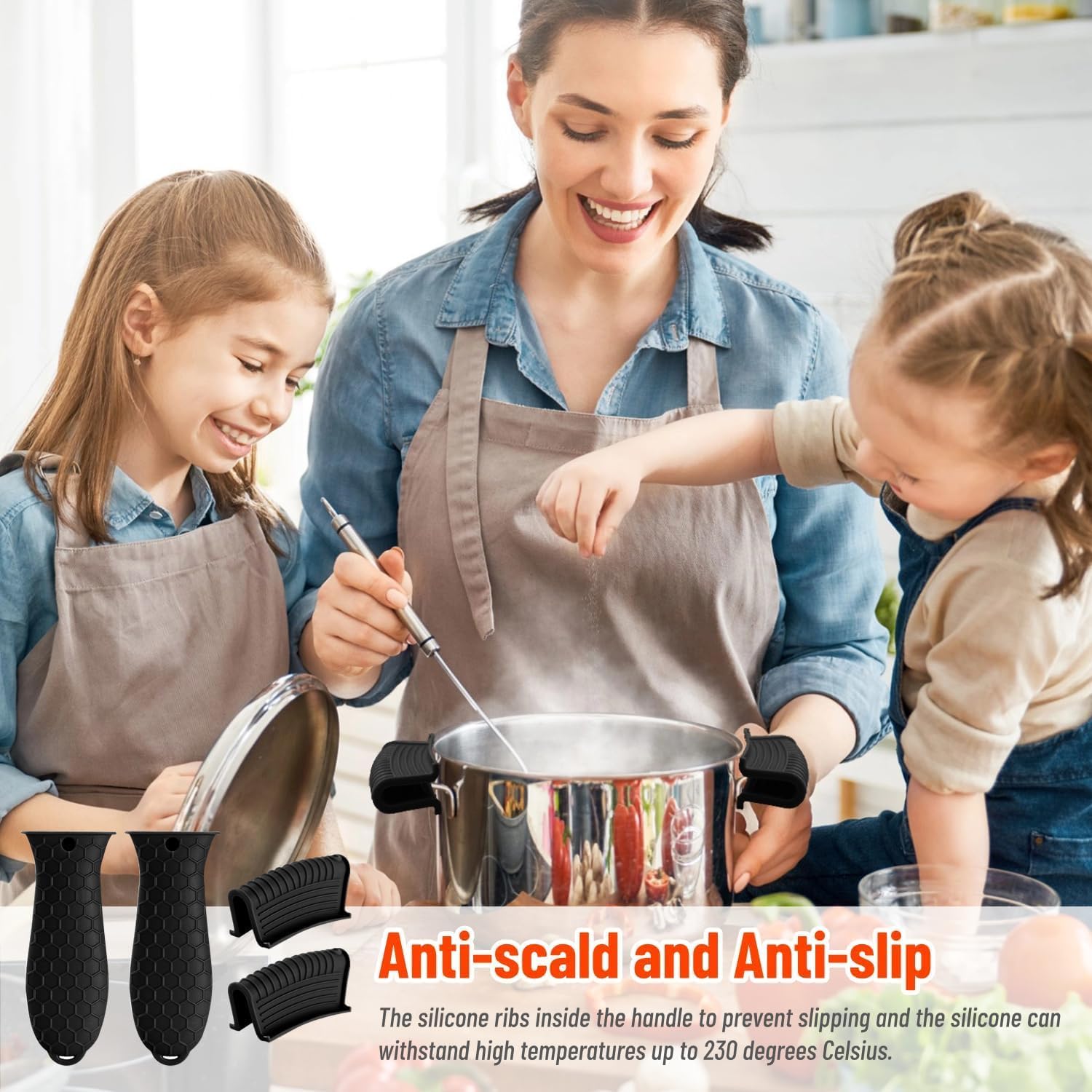 Silicone Heat-Resistant Handle - Dosa Pan Iron recension och pris