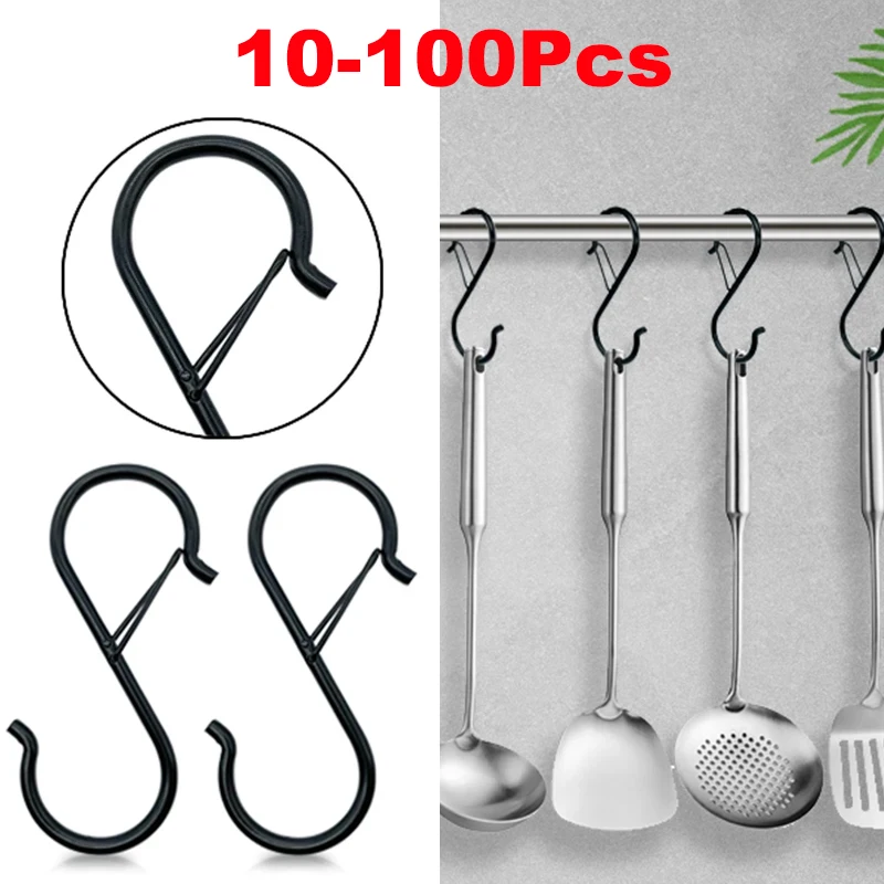 10 /100pcs Metal Hanging Hooks - Dosa Pan Iron recension och pris