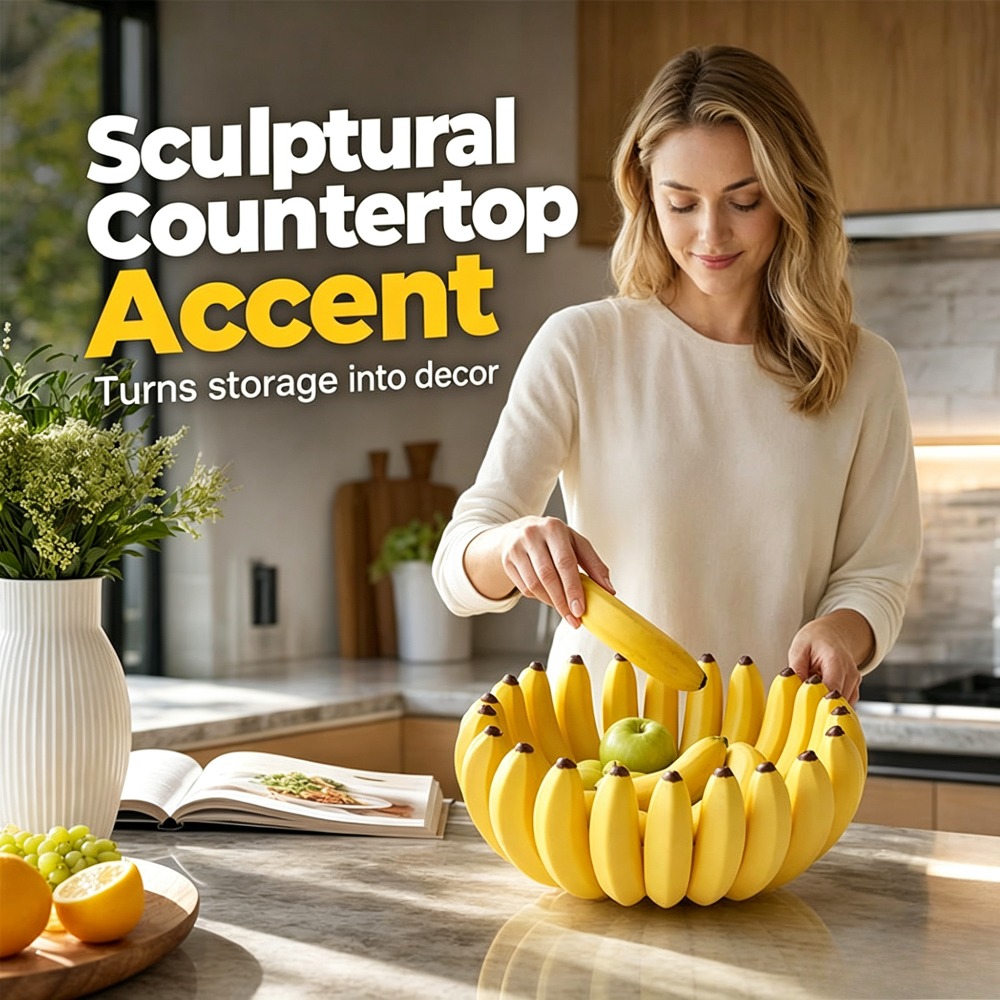 Banana Shape Fruit Bowl Snack  - Home Cooking Recipes recension och pris