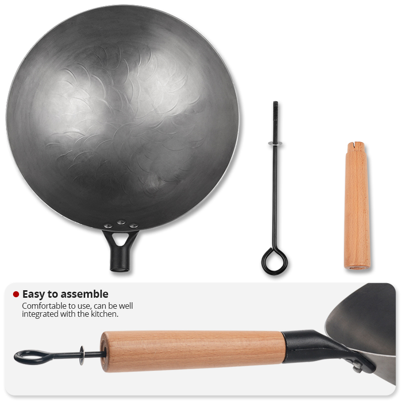 Chinese Iron Wok Handmade Forg - Dosa Pan Iron recension och pris