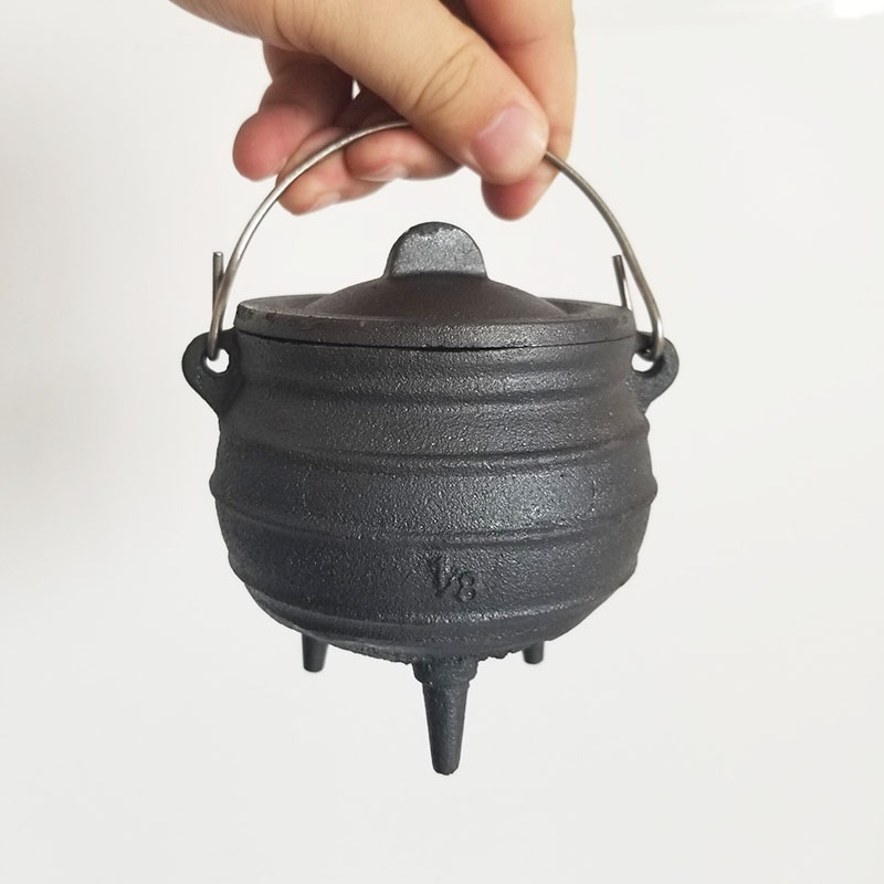Medium 1/8# Cast Iron Cauldron - Dosa Pan Iron recension och pris