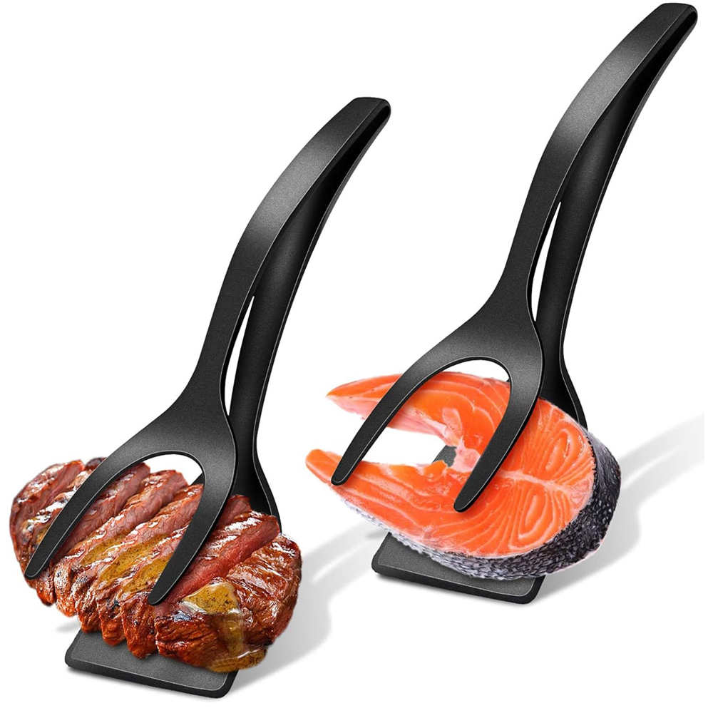 2 in 1 Grip Flip Spatula Clamp - Home Cooking Classes recension och pris