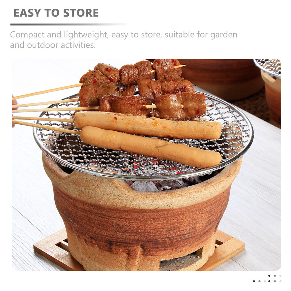 Portable Small Brown Clay Barb - Home Cooking Business recension och pris