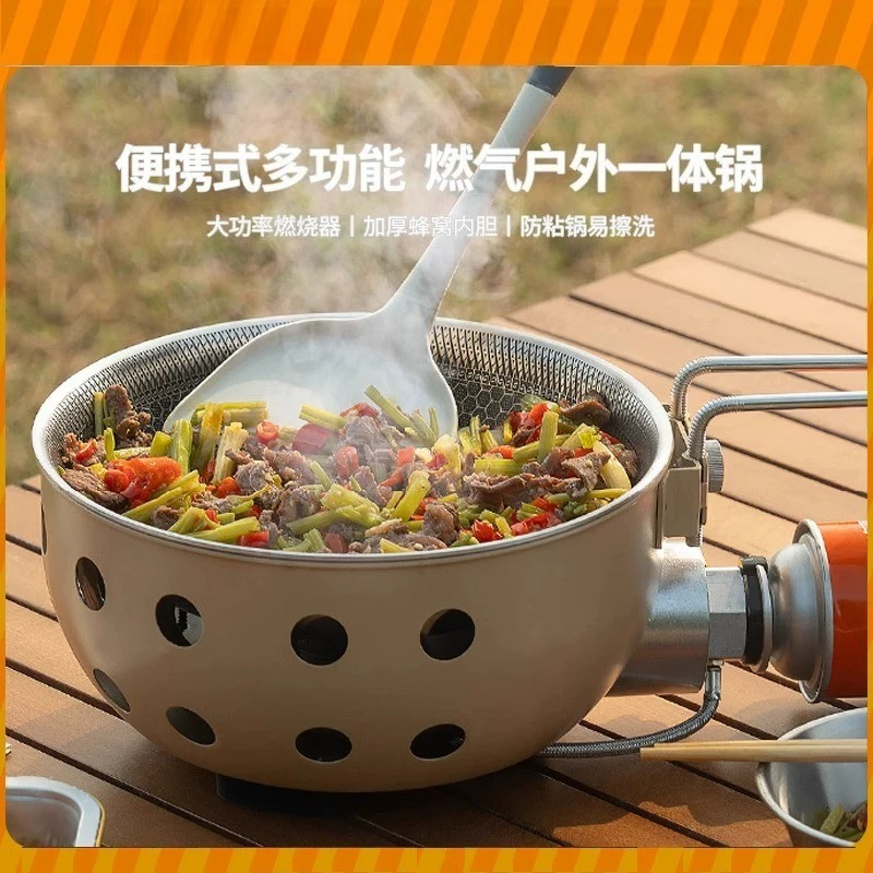 Outdoor Portable Cassette Stov - Home Cooking Fried Rice recension och pris