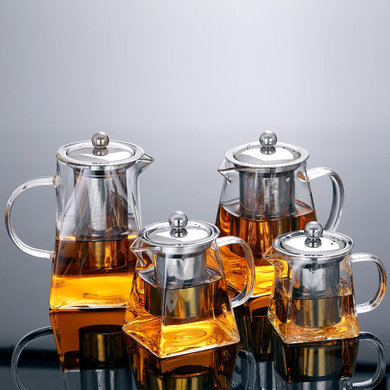 Glass Teapot with Infuser Tea  - Home Cooking Set recension och pris