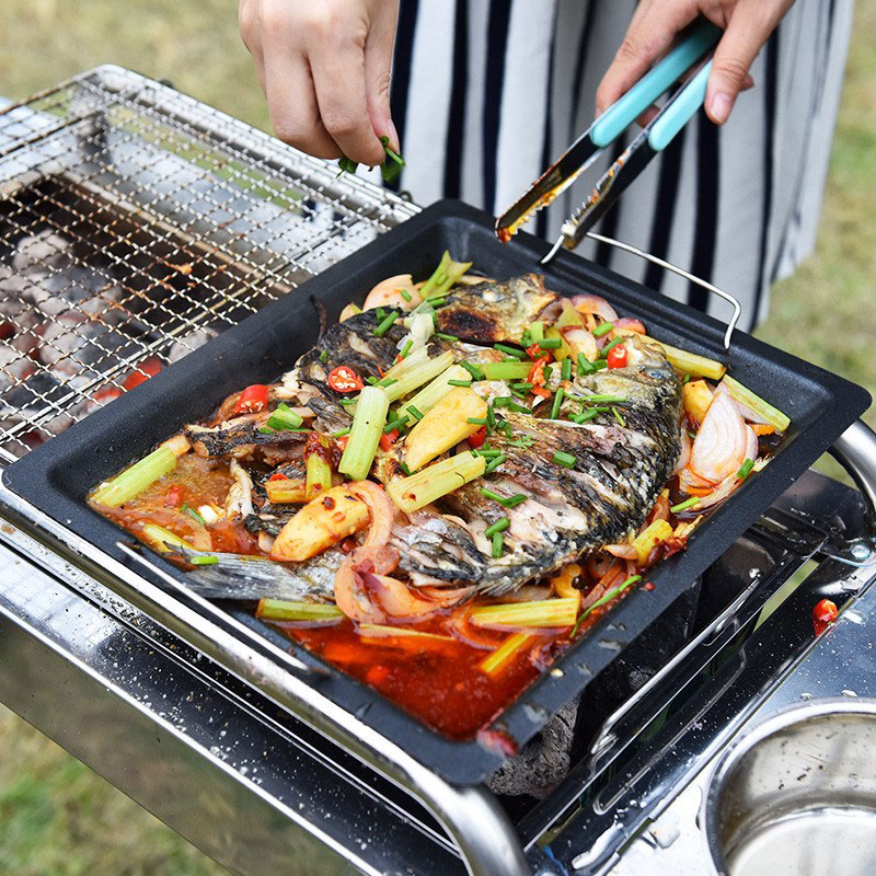 Outdoors Thick Square Grill Pa - Dosa Pan Iron recension och pris