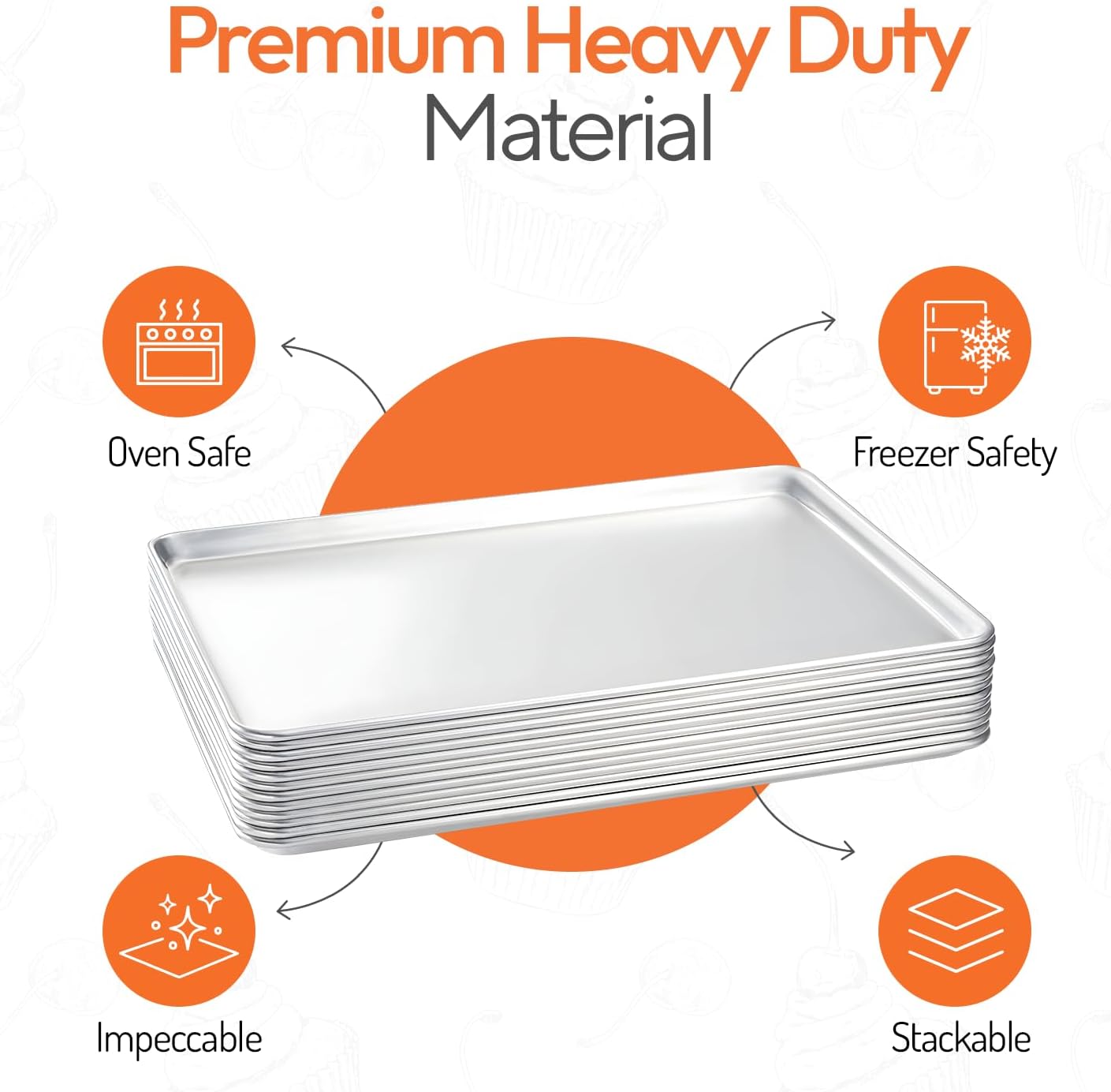 Full Size Commercial Aluminum  - Home Cooking Set recension och pris
