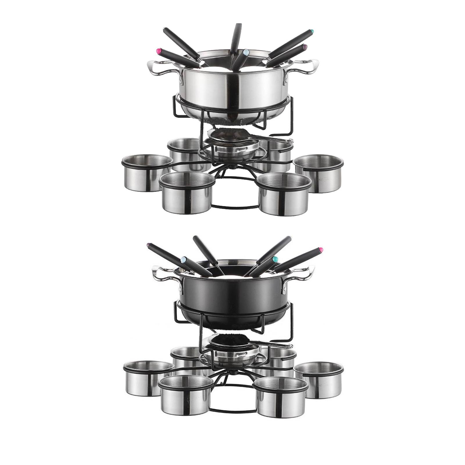 Fondue Pot Set Cooking Stove T - Home Cooking Set recension och pris