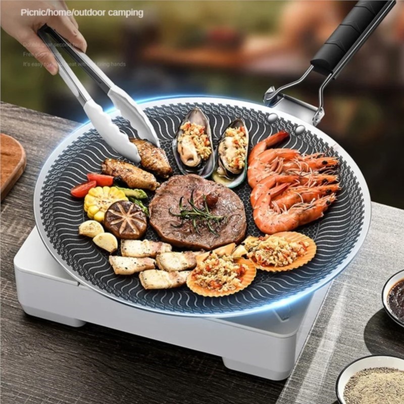 316 Stainless steel barbecue p - Dosa Pan Iron recension och pris