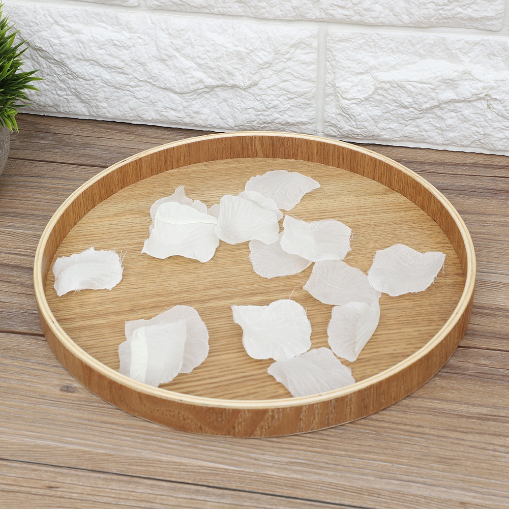 Wooden Serving Tray Tea Plate  - Home Cooking Recipes recension och pris