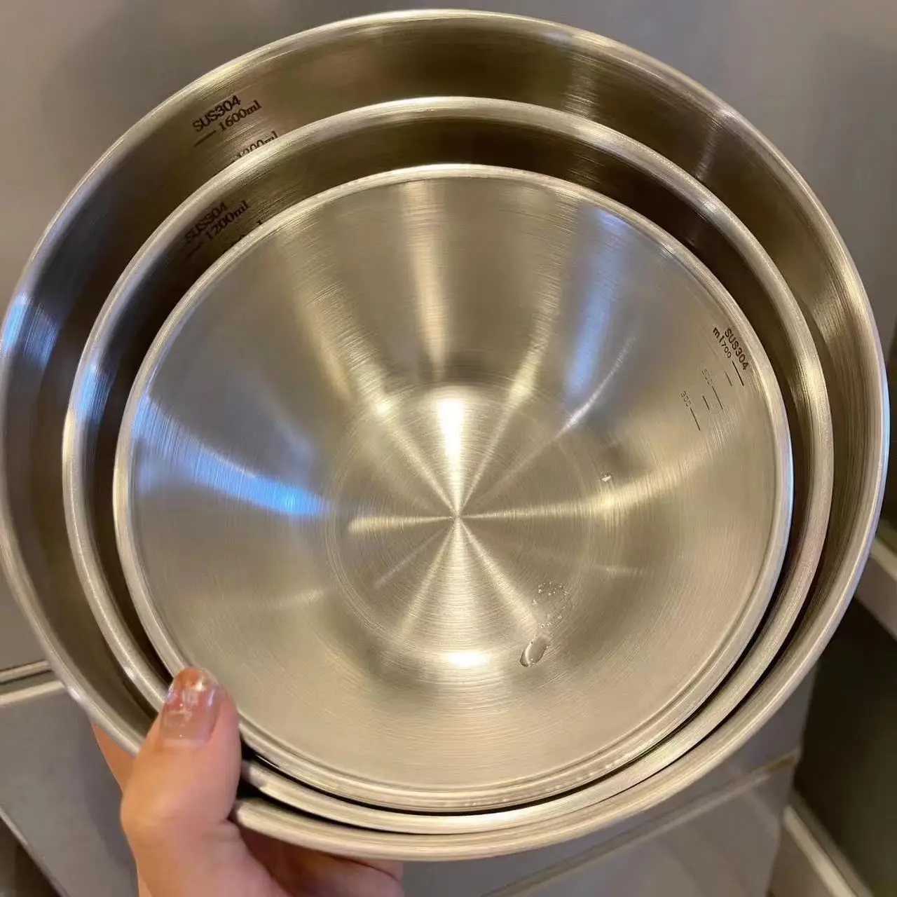 1-3 Stainless Steel Bowl Set w - Home Cooking Set recension och pris
