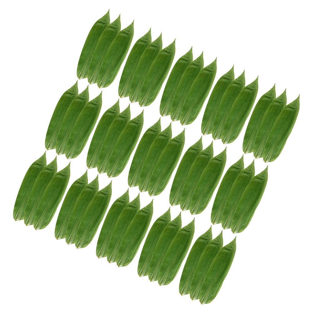 200Pcs Artificial Bamboo Leave - Sushi Mat Bamboo recension och pris