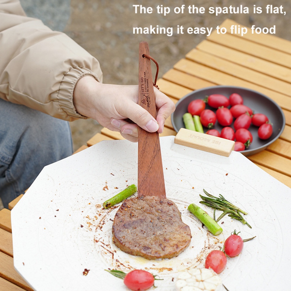 Outdoor Camping Wooden Spatula - Home Cooking Classes recension och pris
