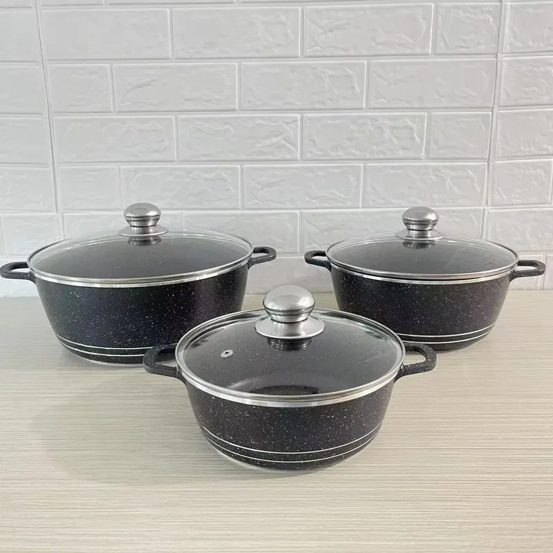 JMZ Cookware Set Granite Cooki - Home Cooking Set recension och pris