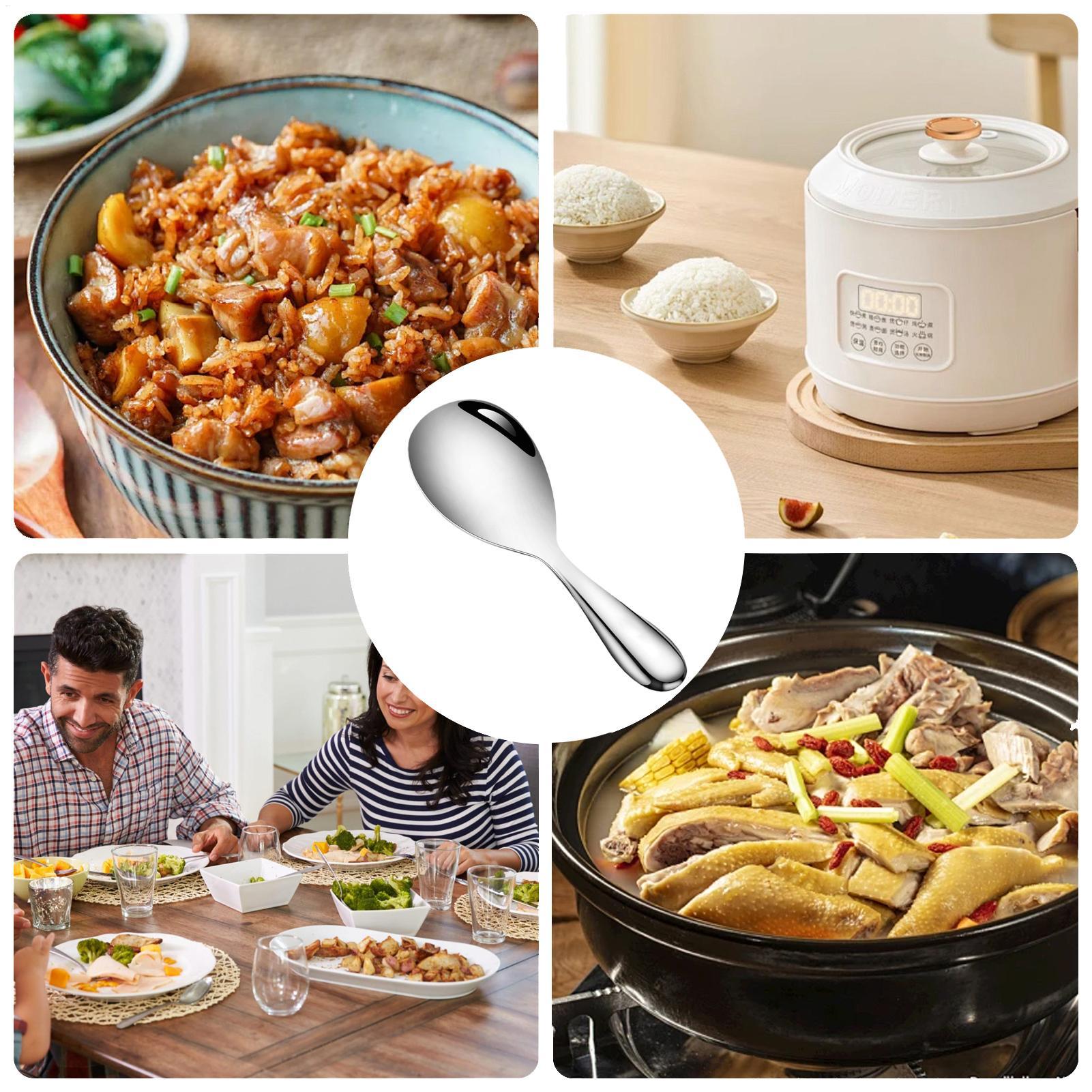 Stainless Steel Rice Spoon Pad - Home Cooking Classes recension och pris
