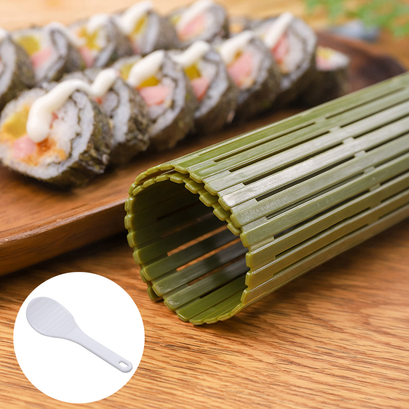 Large Green Plastic Sushi Tool - Sushi Mat Bamboo recension och pris