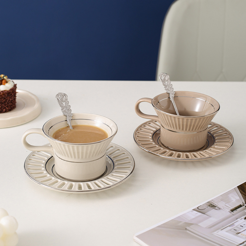 Luxury Ceramic Coffee Cup Dish - Home Cooking Recipes recension och pris